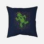 Cactuar Graffiti-none removable cover throw pillow-Logozaste