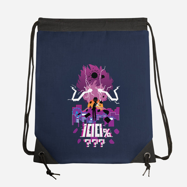 Psycho Percent-none drawstring bag-SwensonaDesigns