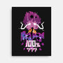 Psycho Percent-none stretched canvas-SwensonaDesigns