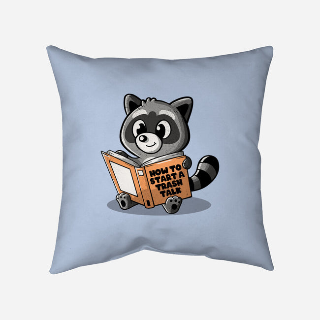 How To Start A Trash Talk-none removable cover throw pillow-koalastudio