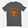 Samurai Warrior Tiger-mens basic tee-eduely
