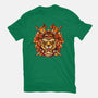 Samurai Warrior Tiger-mens basic tee-eduely