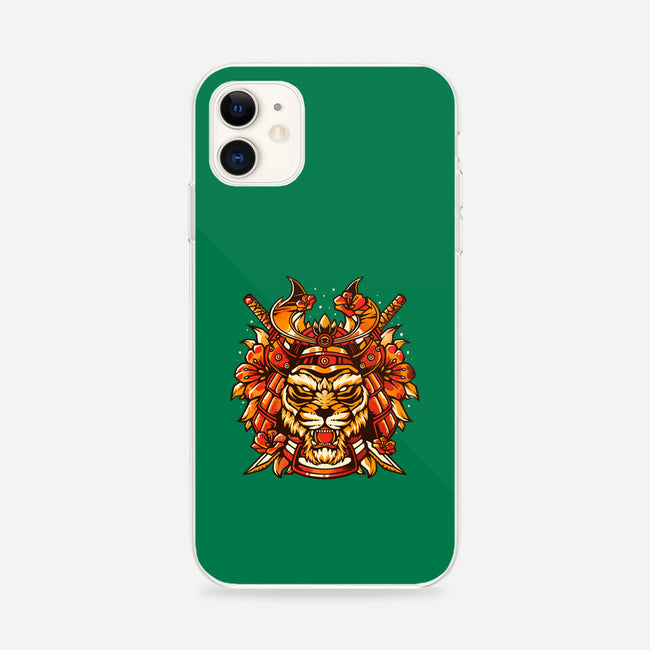 Samurai Warrior Tiger-iphone snap phone case-eduely