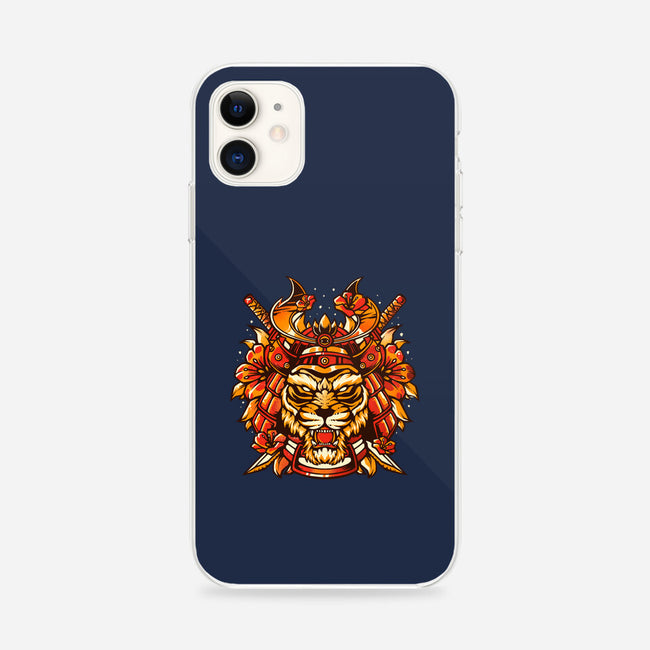Samurai Warrior Tiger-iphone snap phone case-eduely