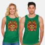 Samurai Warrior Tiger-unisex basic tank-eduely