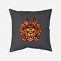 Samurai Warrior Tiger-none removable cover w insert throw pillow-eduely