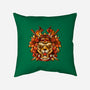 Samurai Warrior Tiger-none removable cover w insert throw pillow-eduely
