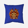 Samurai Warrior Tiger-none removable cover w insert throw pillow-eduely