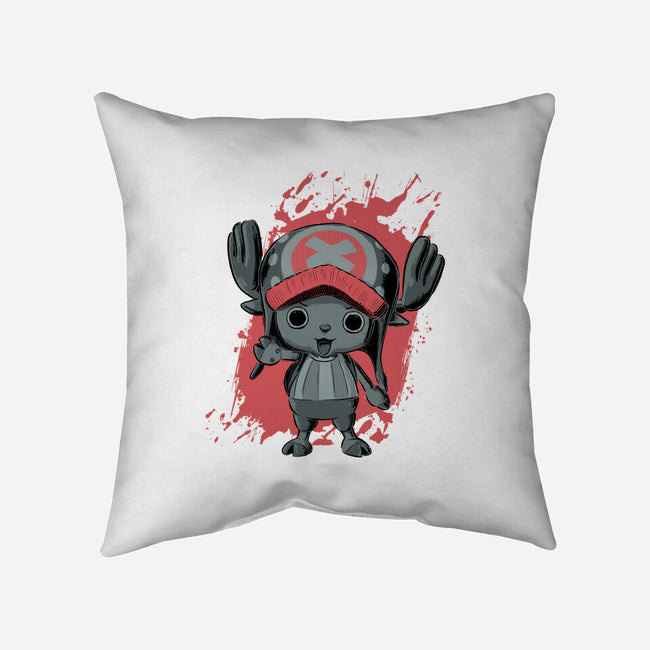 Dark Chopper-none removable cover w insert throw pillow-xMorfina
