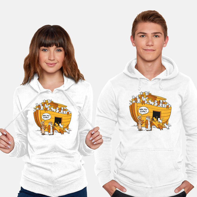 Noah's Ark Cat-unisex pullover sweatshirt-tobefonseca