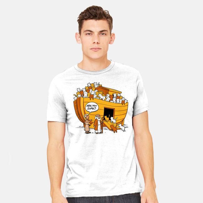 Noah's Ark Cat-mens heavyweight tee-tobefonseca