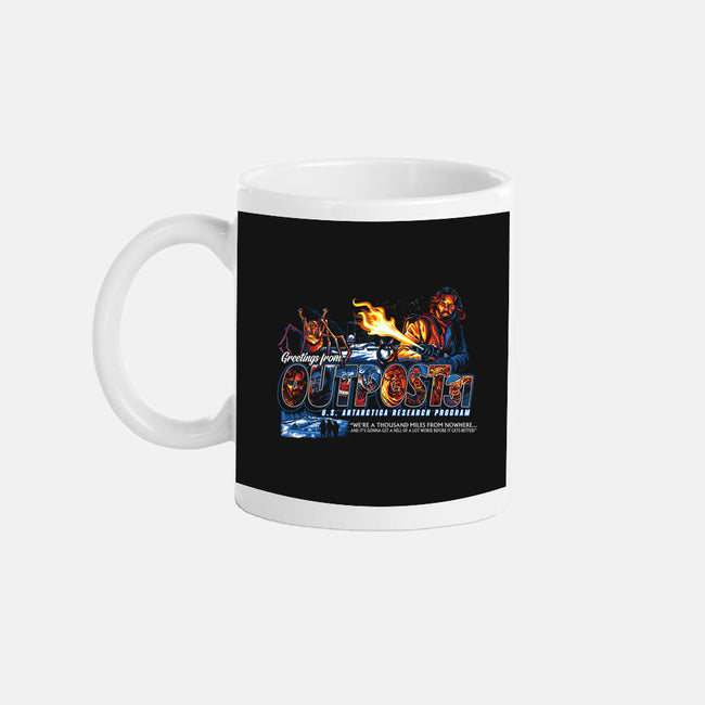 Greetings From Outpost 31-none glossy mug-goodidearyan
