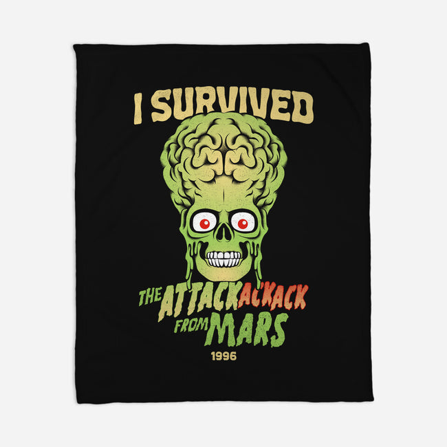 Attack Ack Ack Survivor-none fleece blanket-goodidearyan