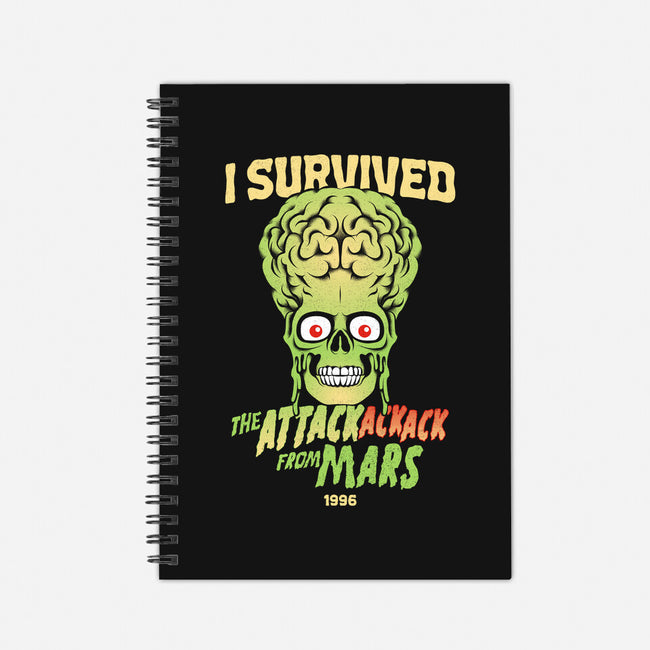 Attack Ack Ack Survivor-none dot grid notebook-goodidearyan