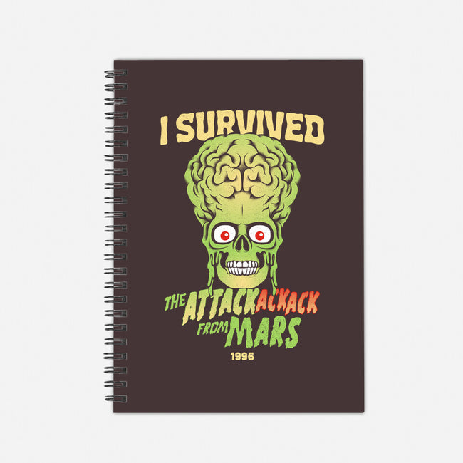 Attack Ack Ack Survivor-none dot grid notebook-goodidearyan