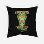 Attack Ack Ack Survivor-none removable cover w insert throw pillow-goodidearyan