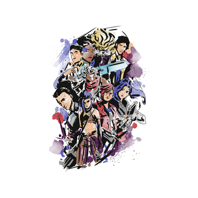 Water Arcane-womens basic tee-fanfabio