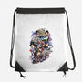 Water Arcane-none drawstring bag-fanfabio