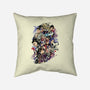 Water Arcane-none removable cover w insert throw pillow-fanfabio