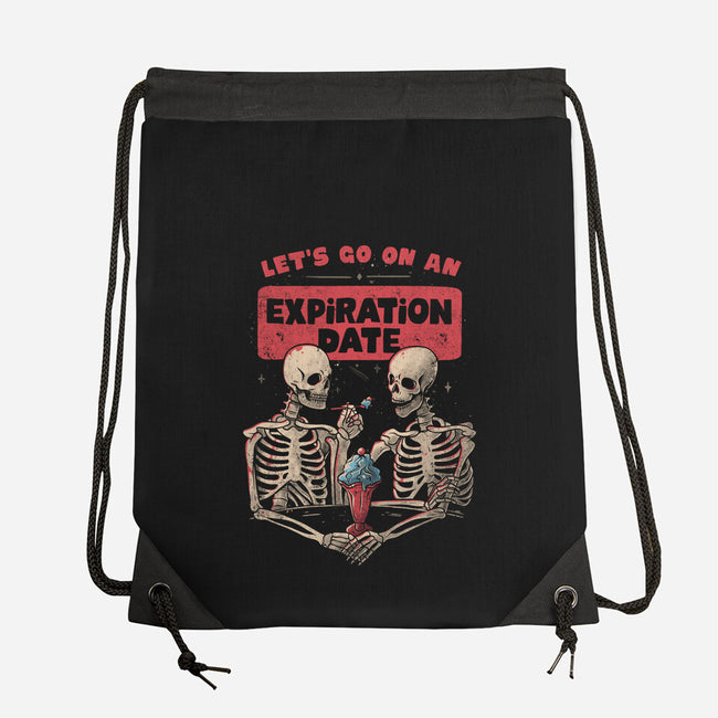 Expiration Date-none drawstring bag-eduely