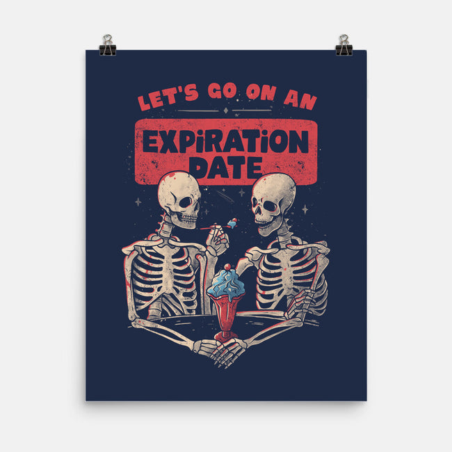 Expiration Date-none matte poster-eduely