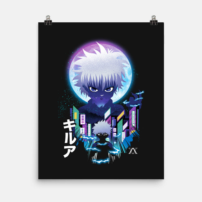 Killua Landscape-none matte poster-dandingeroz