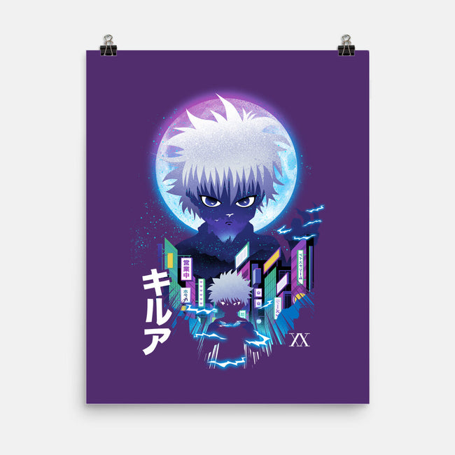 Killua Landscape-none matte poster-dandingeroz