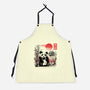 Panda Red Sun-unisex kitchen apron-NemiMakeit