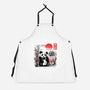 Panda Red Sun-unisex kitchen apron-NemiMakeit