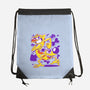 A Woof And A Purr-none drawstring bag-estudiofitas