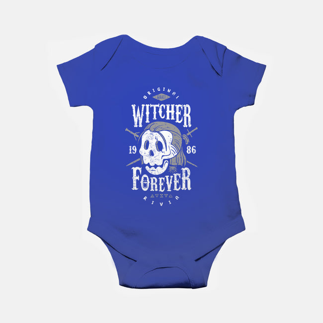 Witcher Forever-baby basic onesie-Olipop