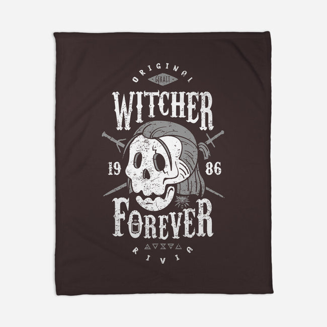 Witcher Forever-none fleece blanket-Olipop