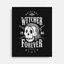 Witcher Forever-none stretched canvas-Olipop