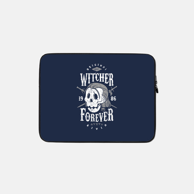 Witcher Forever-none zippered laptop sleeve-Olipop