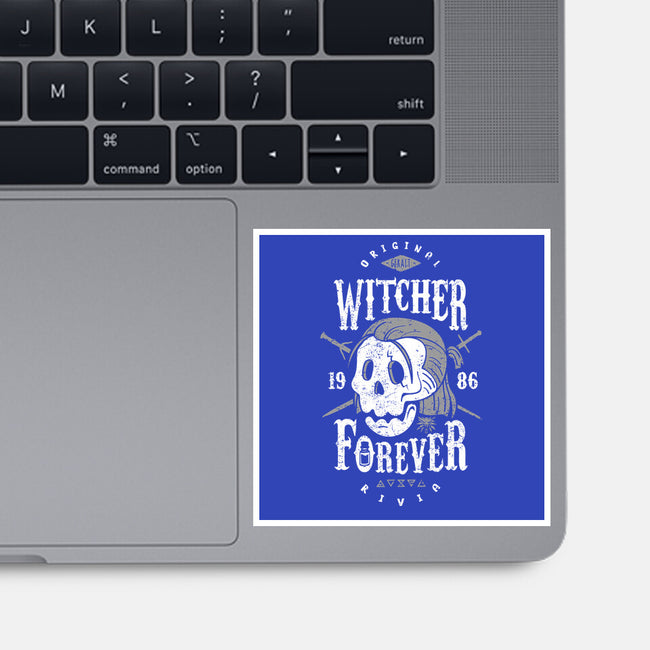 Witcher Forever-none glossy sticker-Olipop