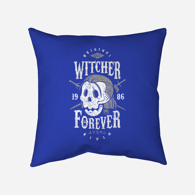 Witcher Forever-none removable cover throw pillow-Olipop