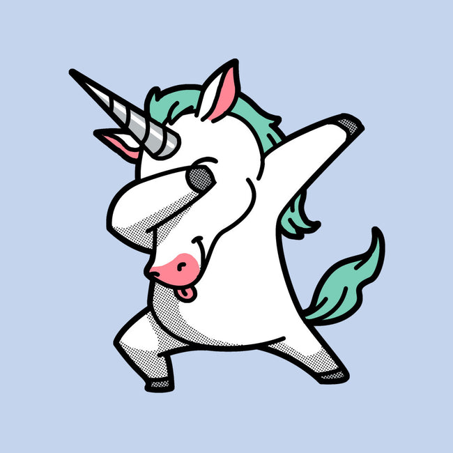 The Dabbing Unicorn-baby basic tee-tobefonseca