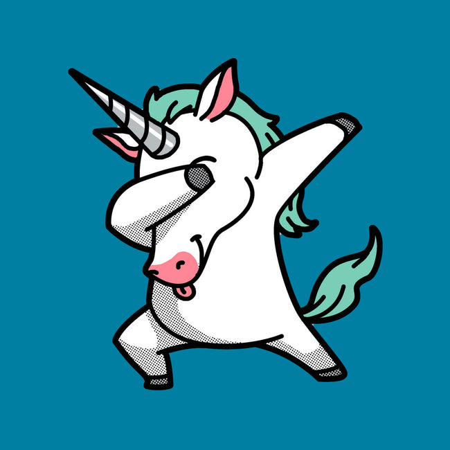 The Dabbing Unicorn-none removable cover throw pillow-tobefonseca