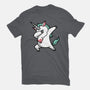 The Dabbing Unicorn-mens basic tee-tobefonseca