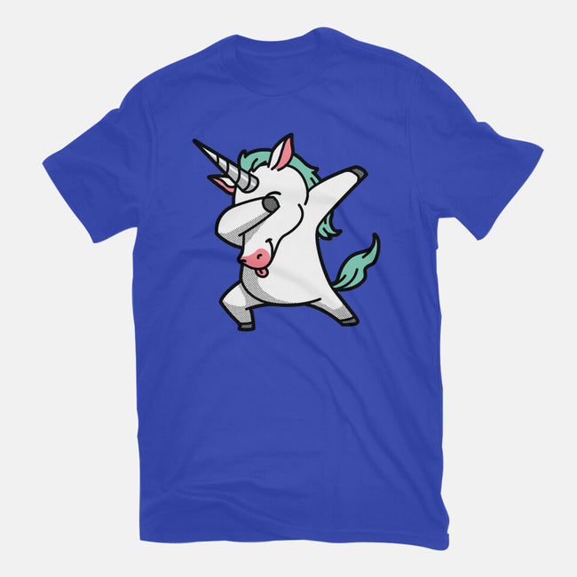 The Dabbing Unicorn-youth basic tee-tobefonseca