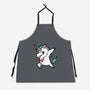 The Dabbing Unicorn-unisex kitchen apron-tobefonseca