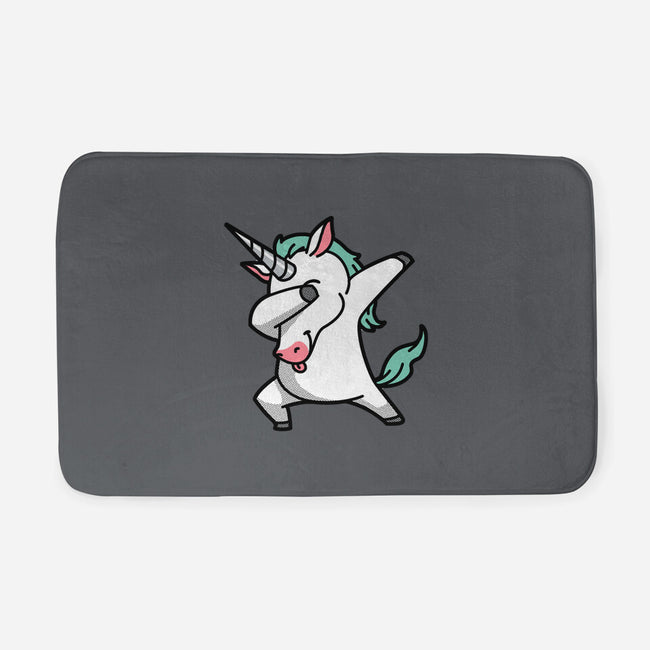 The Dabbing Unicorn-none memory foam bath mat-tobefonseca