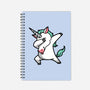 The Dabbing Unicorn-none dot grid notebook-tobefonseca
