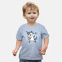 The Dabbing Unicorn-baby basic tee-tobefonseca