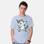 The Dabbing Unicorn-mens basic tee-tobefonseca