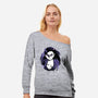 The Awakening-womens off shoulder sweatshirt-IKILO