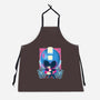 Megaman Memories-unisex kitchen apron-hypertwenty
