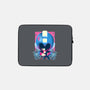 Megaman Memories-none zippered laptop sleeve-hypertwenty