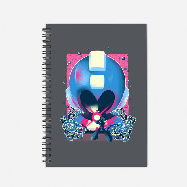 Megaman Memories-none dot grid notebook-hypertwenty