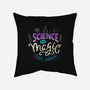 Science Is Magic That Works-none removable cover w insert throw pillow-tobefonseca